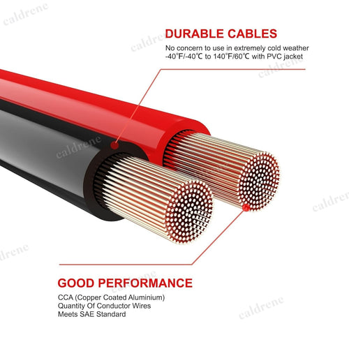 1 Gauge 30 Ft Heavy Duty Jumper Cables, 800A, with Bag – view 2