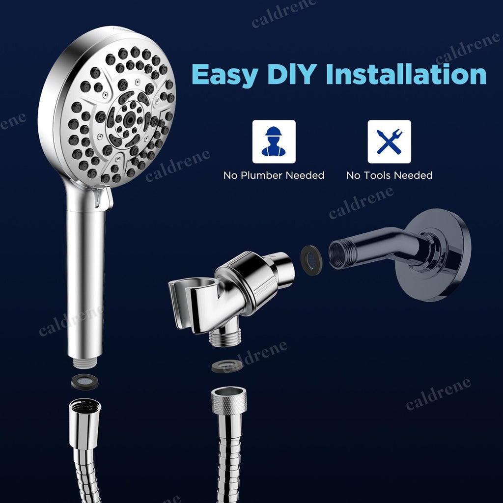 10-Mode Filtered Shower Head with 71 Inch Hose – view 10