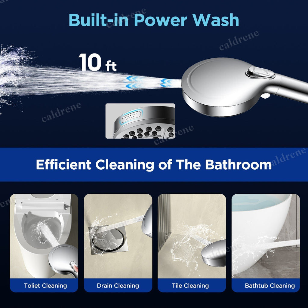 10-Mode Filtered Shower Head with 71 Inch Hose – view 6