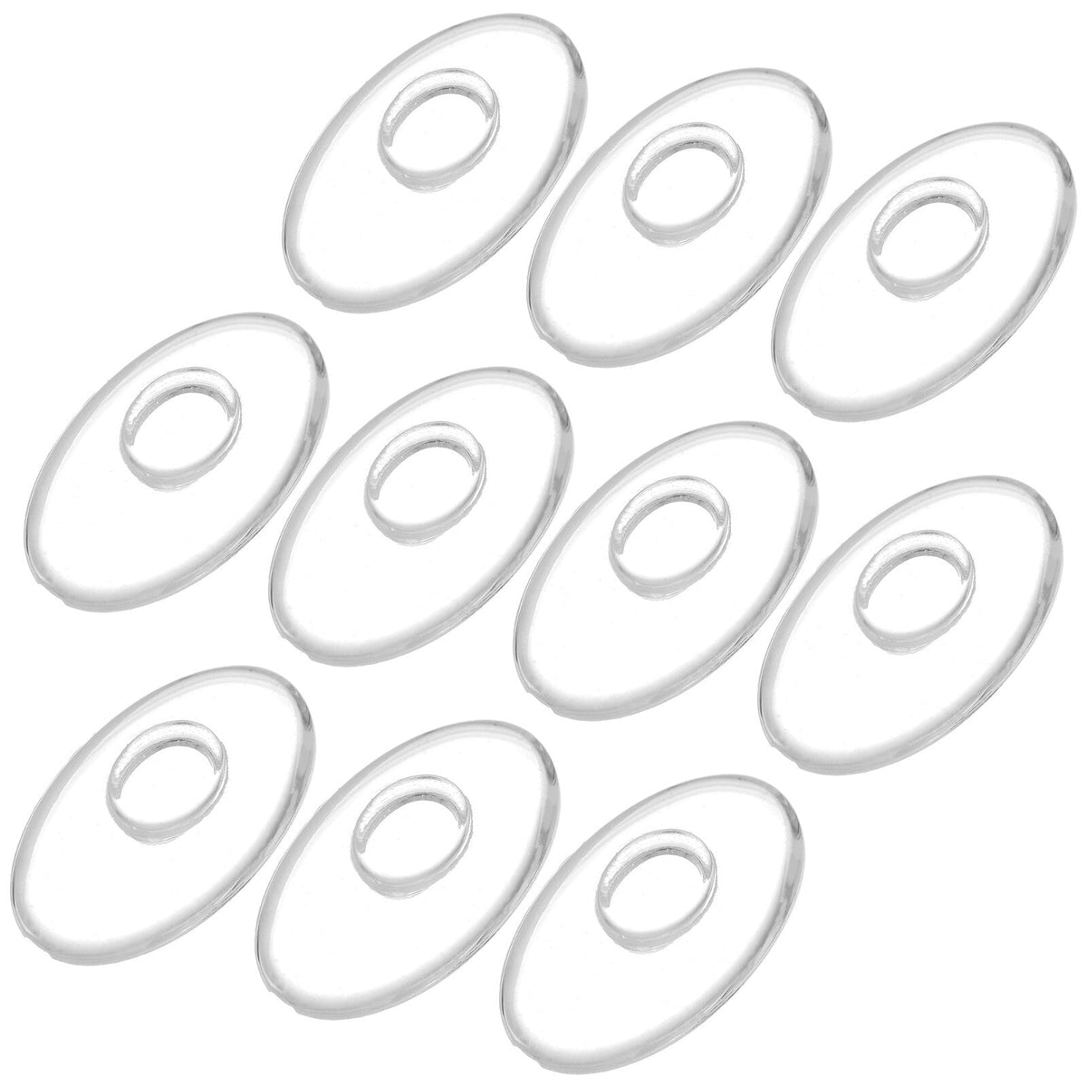 10 Silicone Eyeglass Nose Pads for Comfort and Stability
