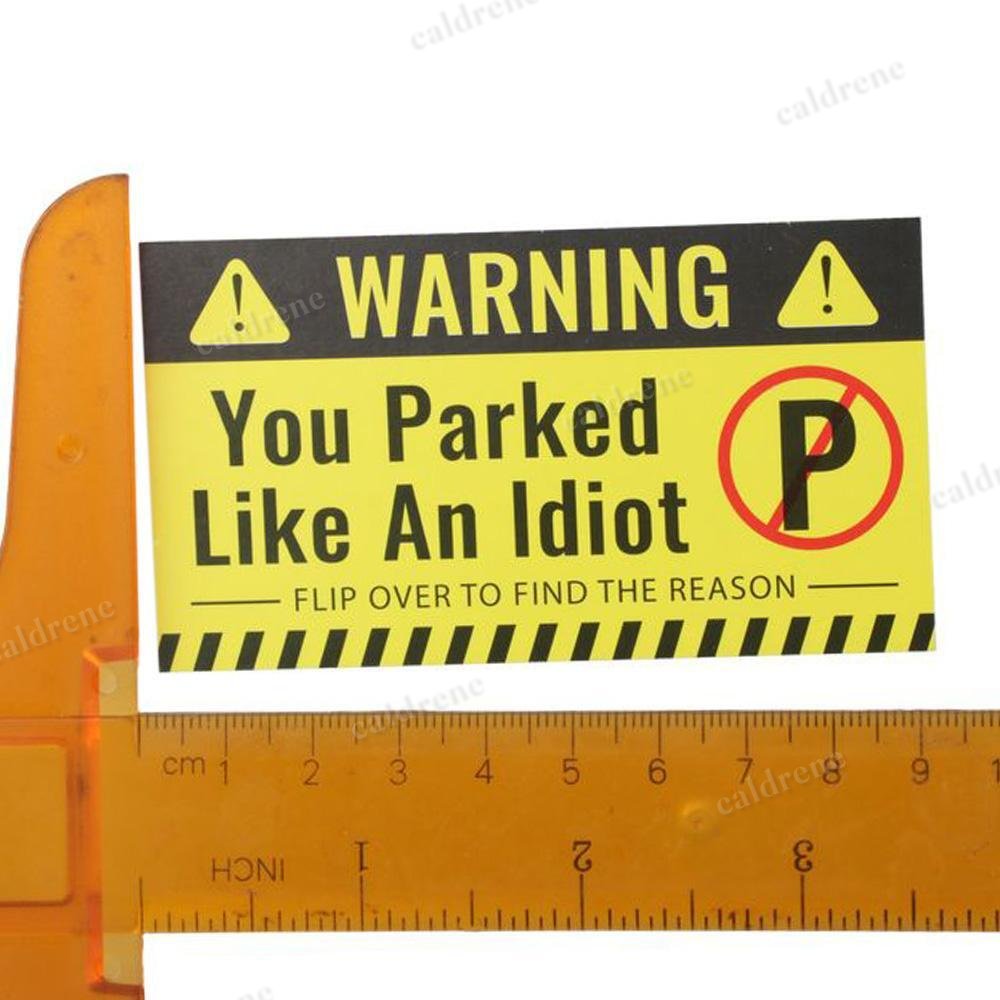 100 Bad Parking Cards with Humorous Violation Reasons – view 3