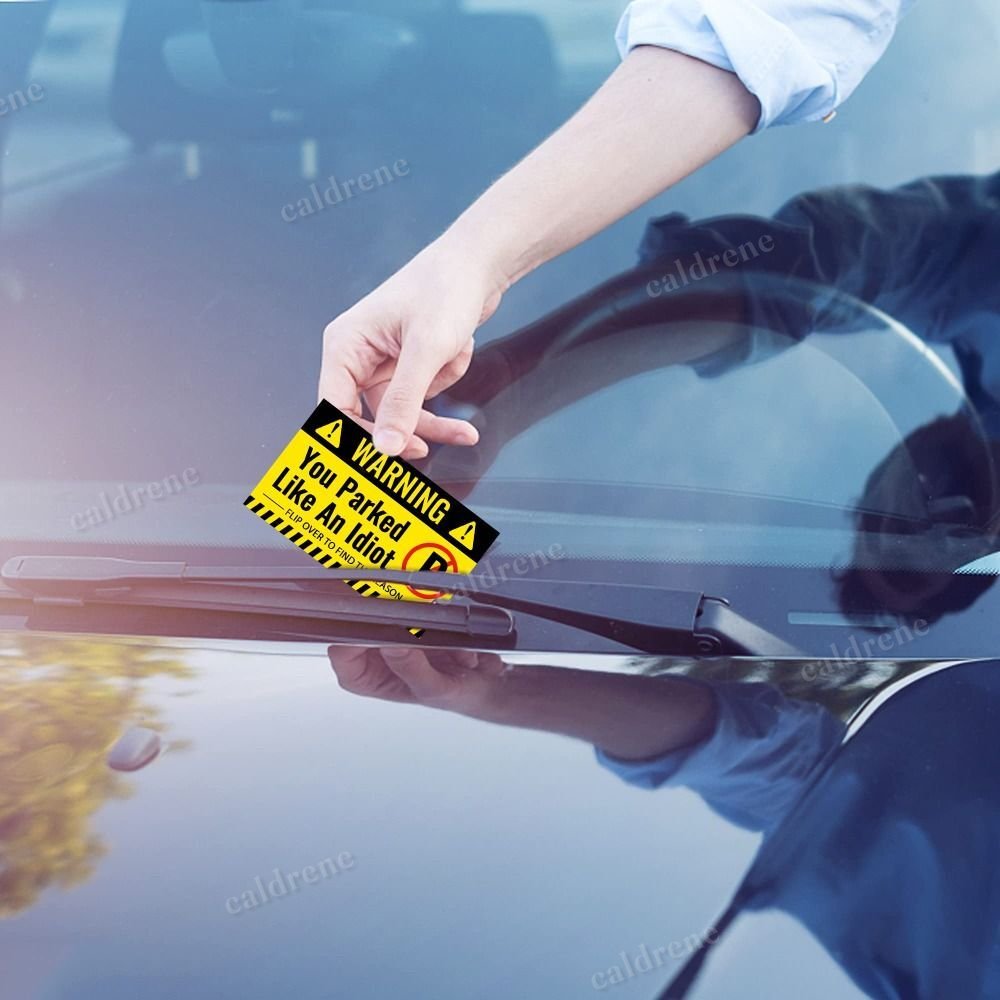 100 Bad Parking Cards with Humorous Violation Reasons – view 4