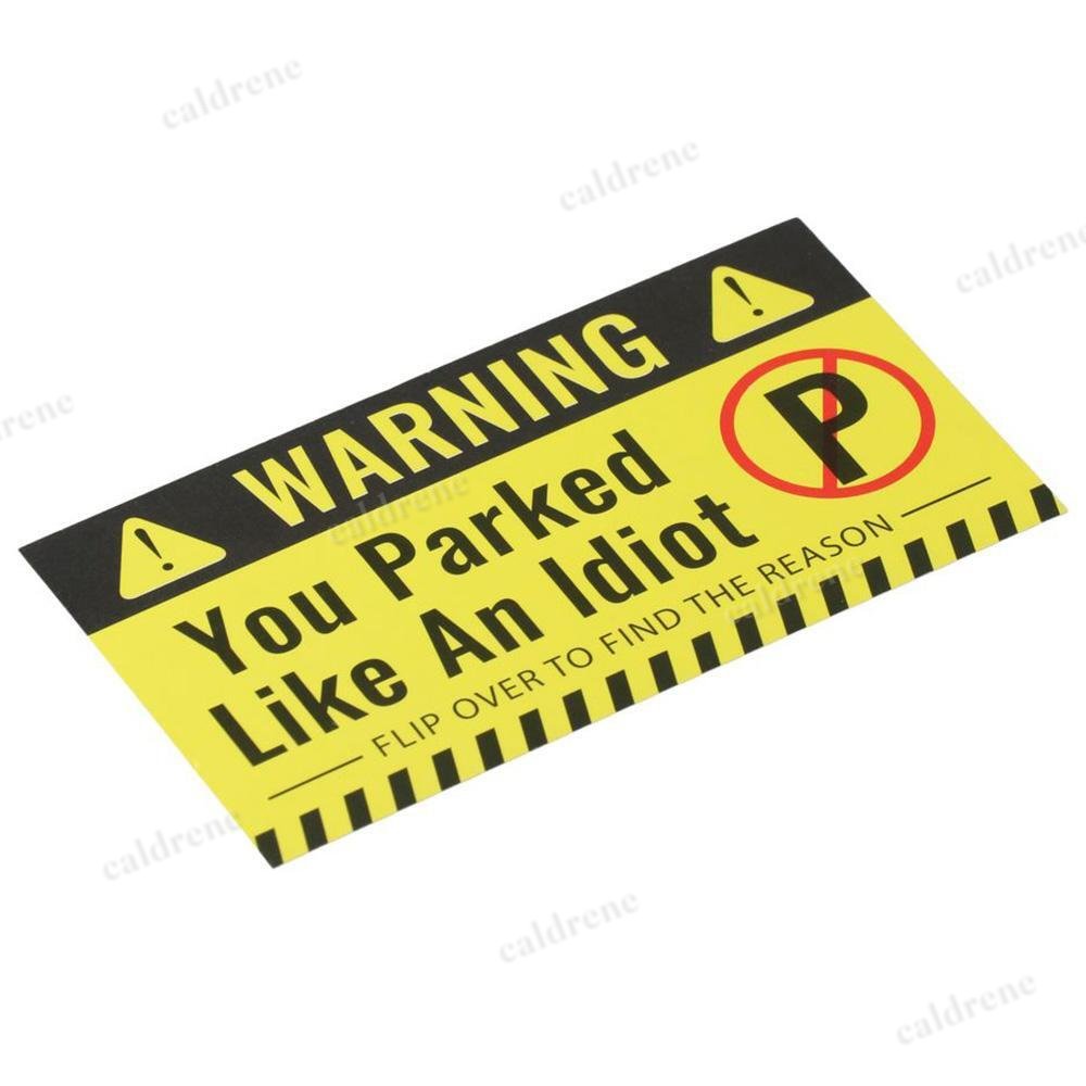 100 Bad Parking Cards with Humorous Violation Reasons – view 7
