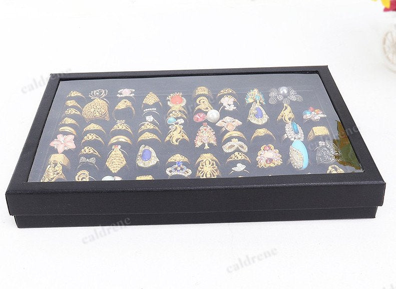 100-Slot Ring and Earring Display Tray – view 5