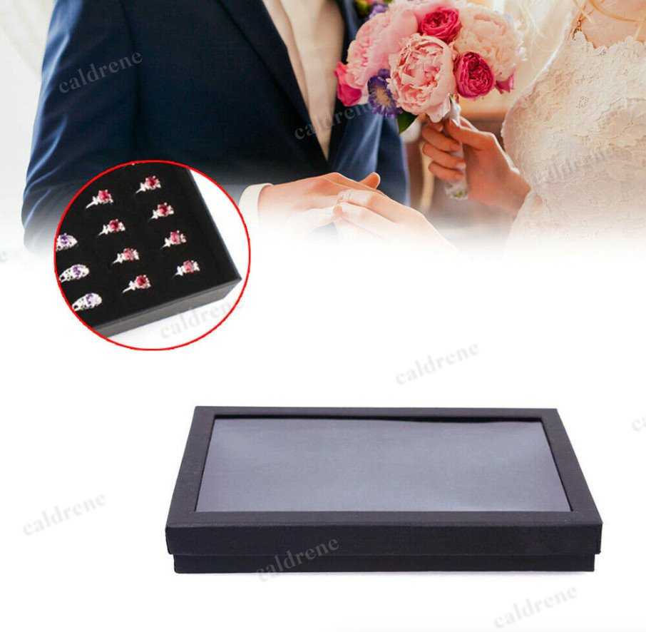 100-Slot Ring and Earring Display Tray – view 6