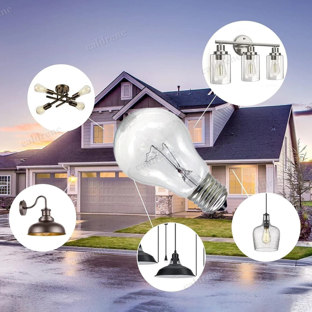 100 Watt Incandescent Light Bulbs A19 Rough Service – view 10