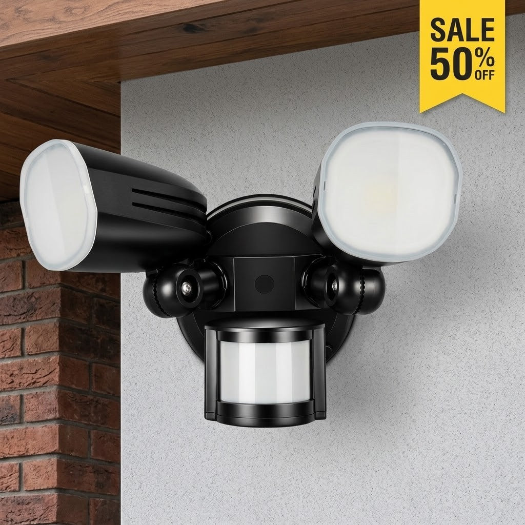 100W LED Motion Sensor Security Floodlight, IP65