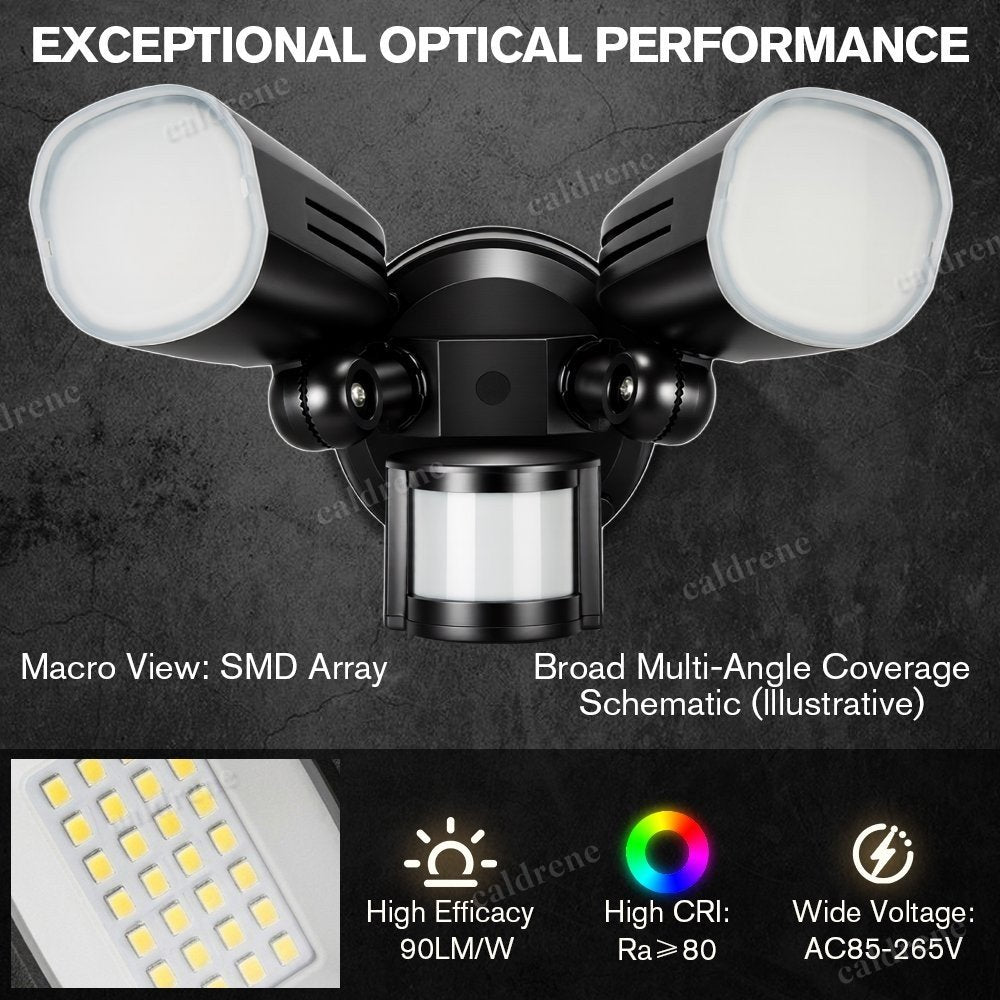 100W LED Motion Sensor Security Floodlight, IP65 – view 10