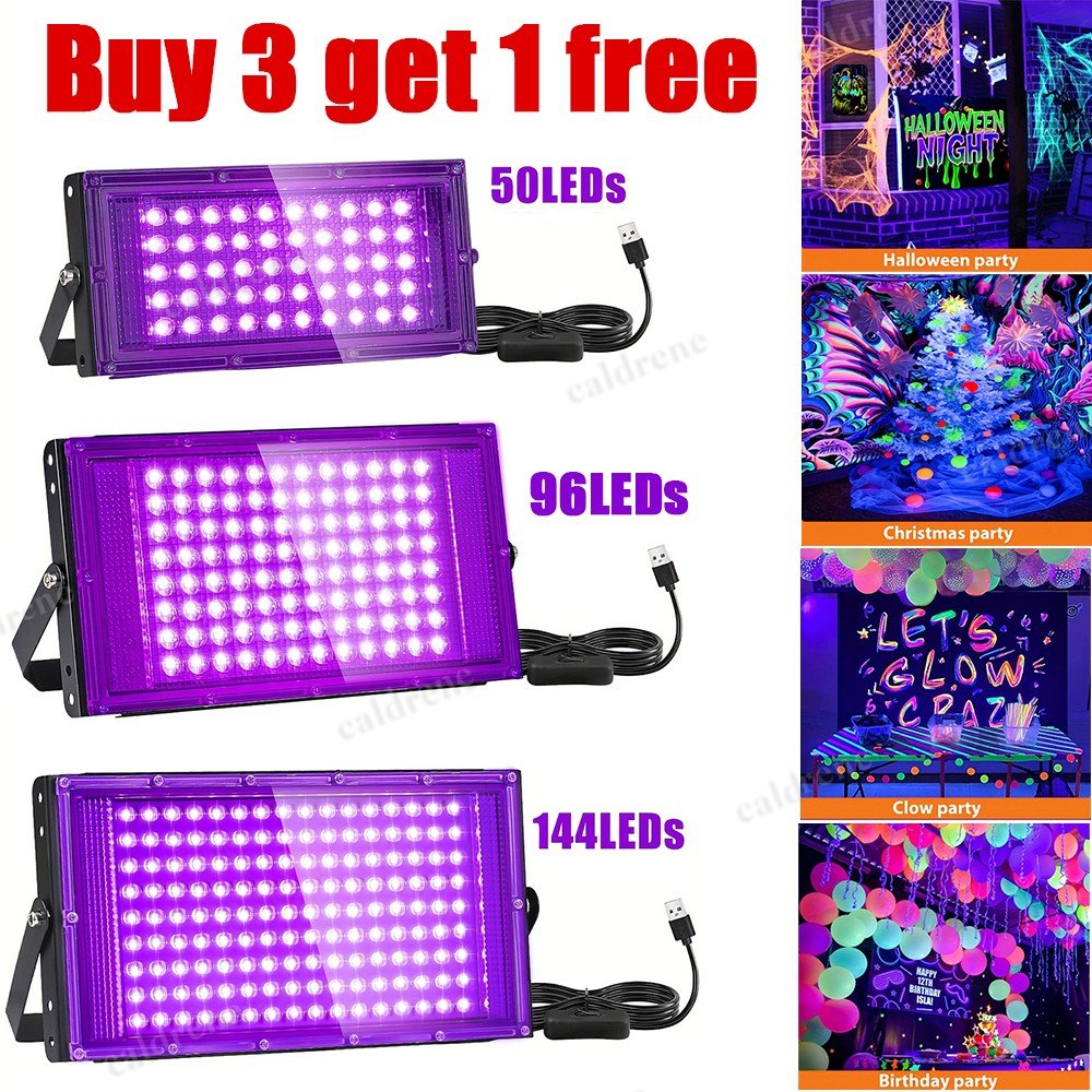 100W UV Black Light Bar LED Floodlight for Parties – view 2