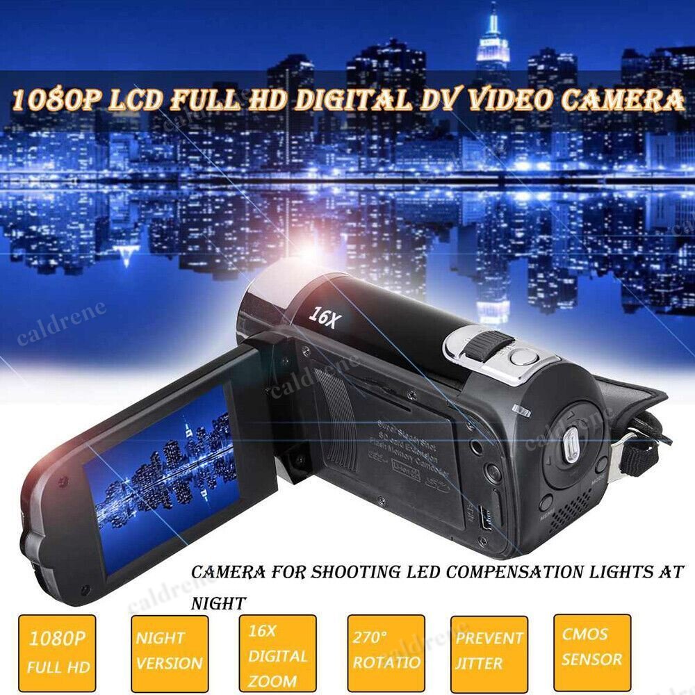 1080P HD Digital Camcorder with 16X Zoom – view 4