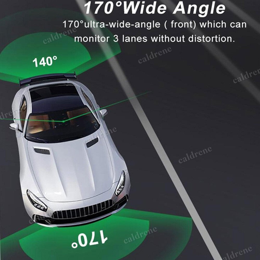 1080P Rearview Mirror Dual Dash Cam Front Rear Recorder – view 10