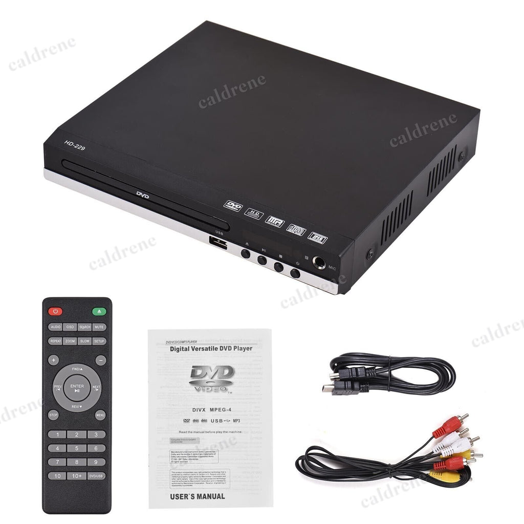 1080P Region Free DVD CD Player with HDMI, RCA and USB – view 10