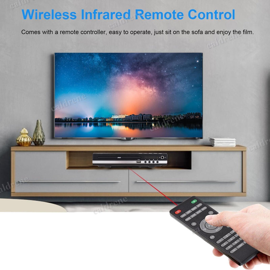 1080P Region Free DVD CD Player with HDMI, RCA and USB – view 8