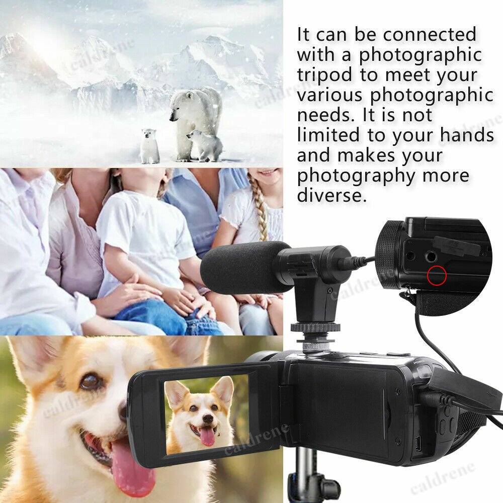 1080P Vlogging Camcorder with Microphone – view 2