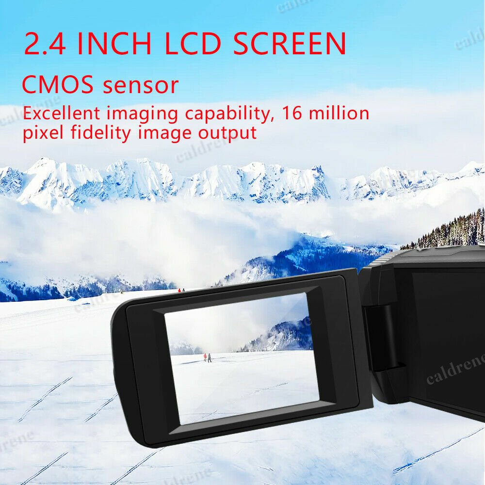 1080P Vlogging Camcorder with Microphone – view 3