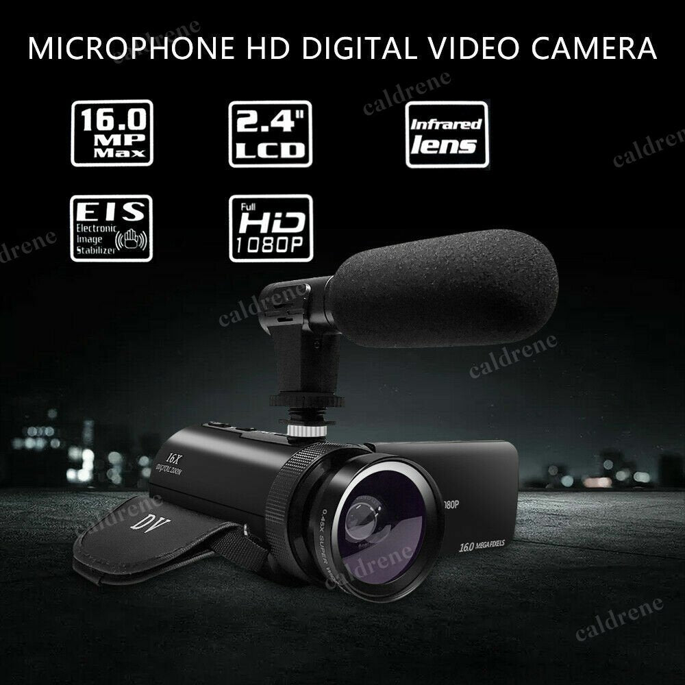 1080P Vlogging Camcorder with Microphone – view 4