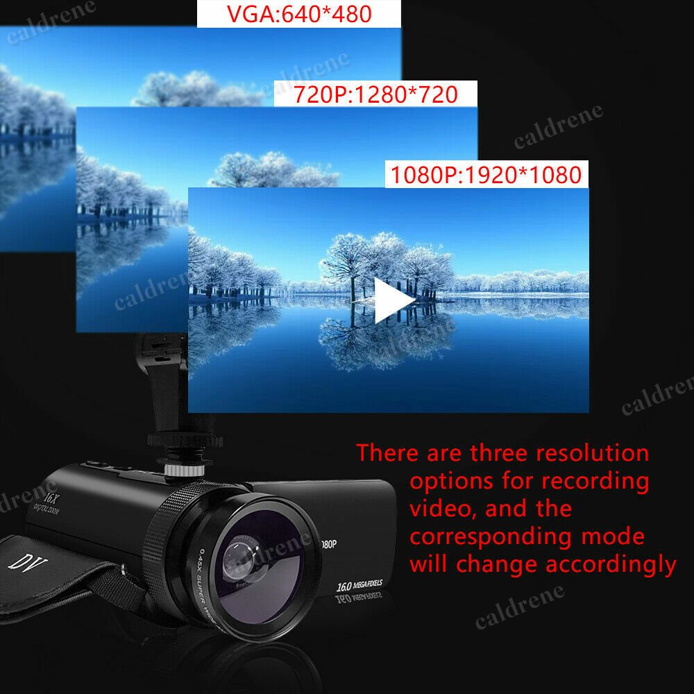 1080P Vlogging Camcorder with Microphone – view 6