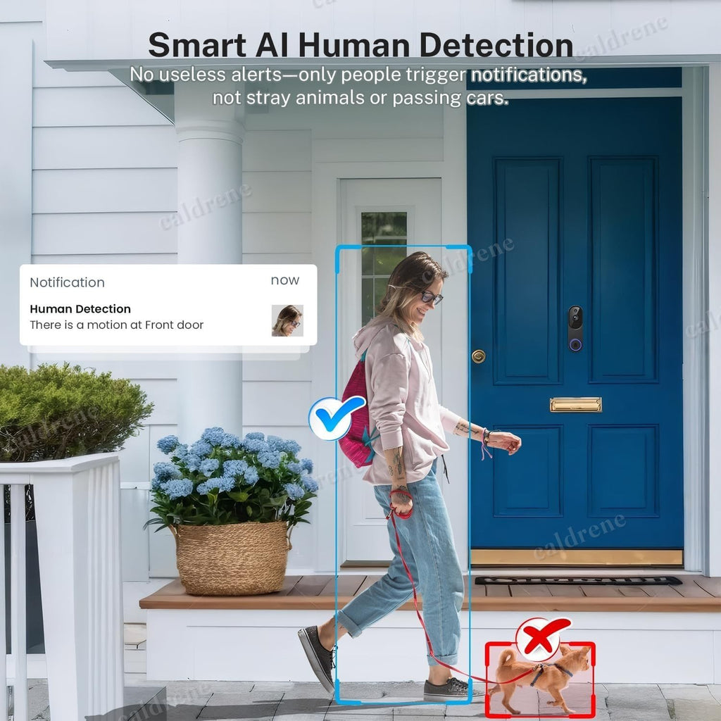 1080P WiFi Video Doorbell Camera with Chime – view 8