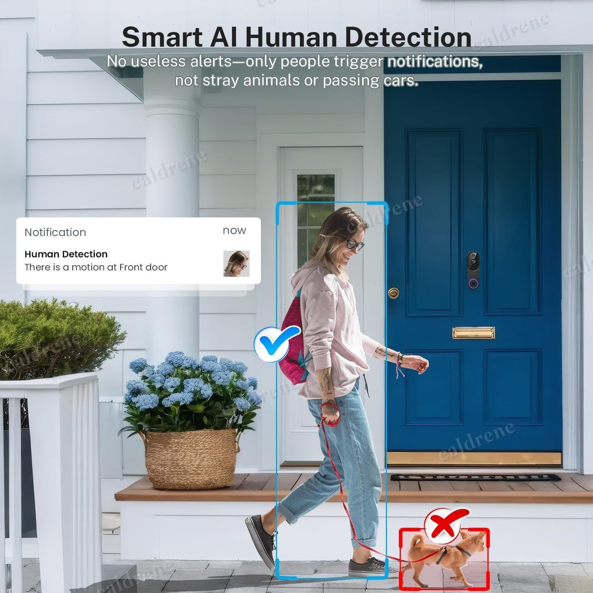 1080P WiFi Video Doorbell Camera with Chime – view 8