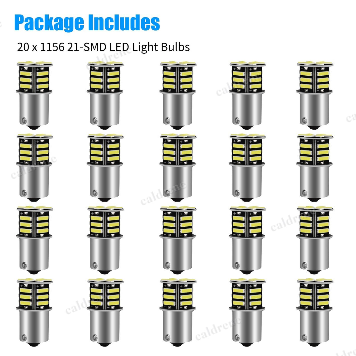 1156 1141 LED RV Camper Interior Light Bulbs Super White, 20 Pack – view 9