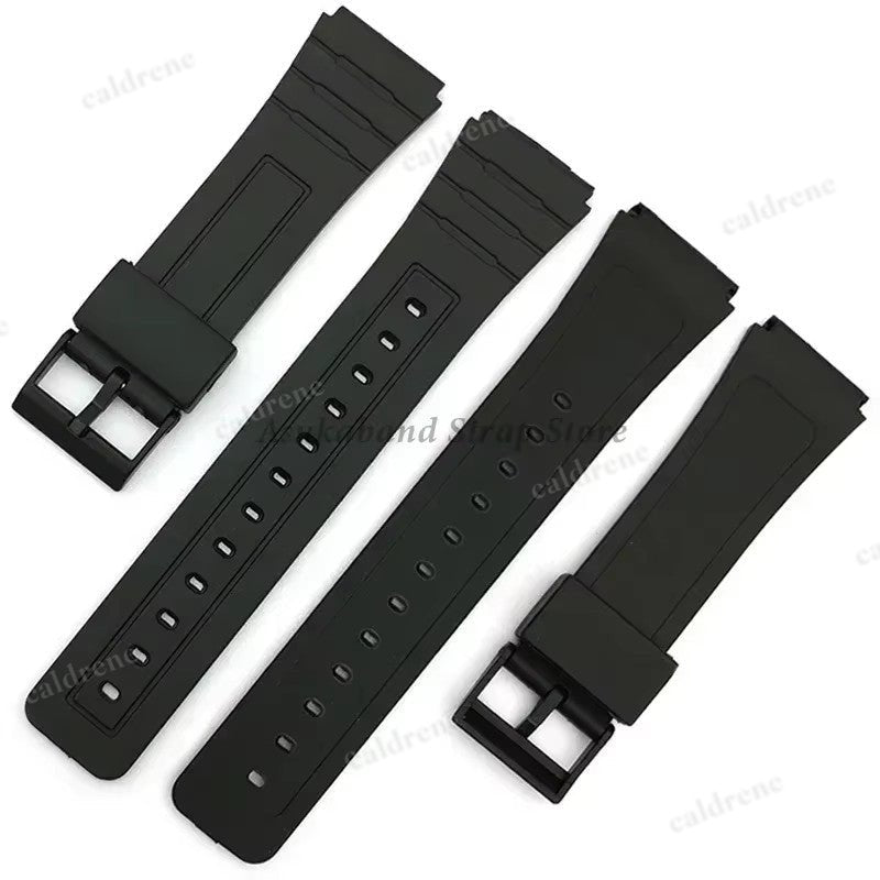 12/14/16/18/20/22Mm Silicone Rubber Strap for Casio W800H A158/168 AE1200/1300 F – view 4