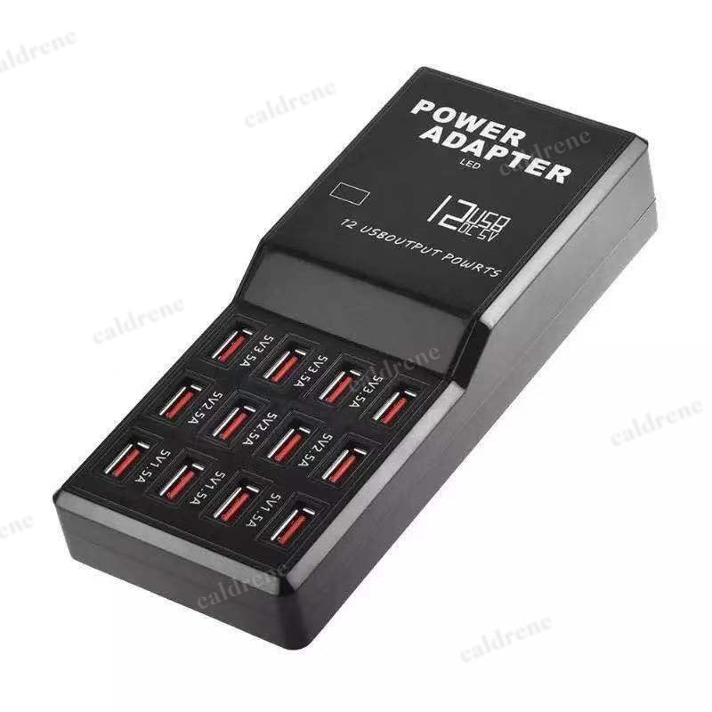 12 Port USB Charging Station Hub Desktop Organizer – view 2