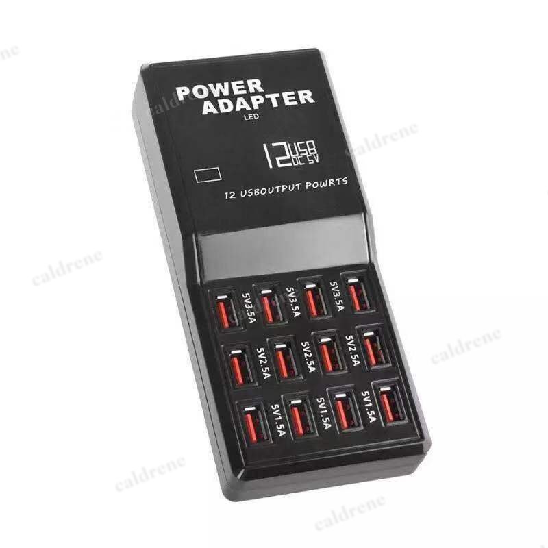 12 Port USB Charging Station Hub Desktop Organizer – view 4