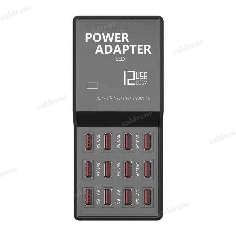 12 Port USB Charging Station Hub Desktop Organizer – view 6