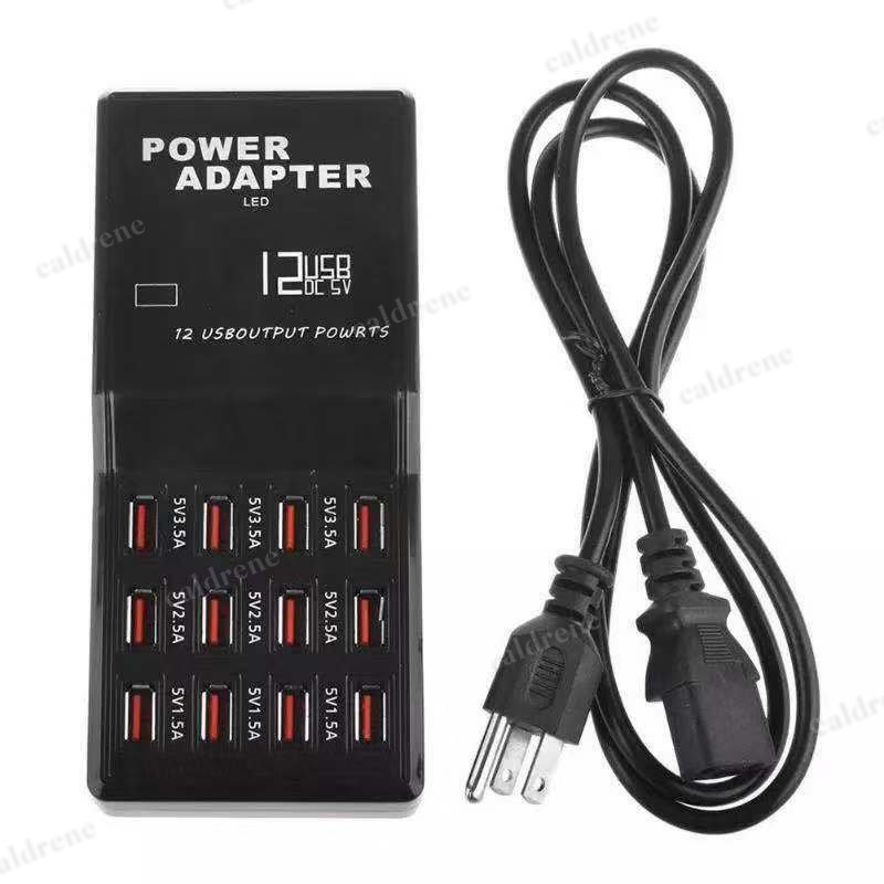 12 Port USB Charging Station Hub Desktop Organizer – view 9