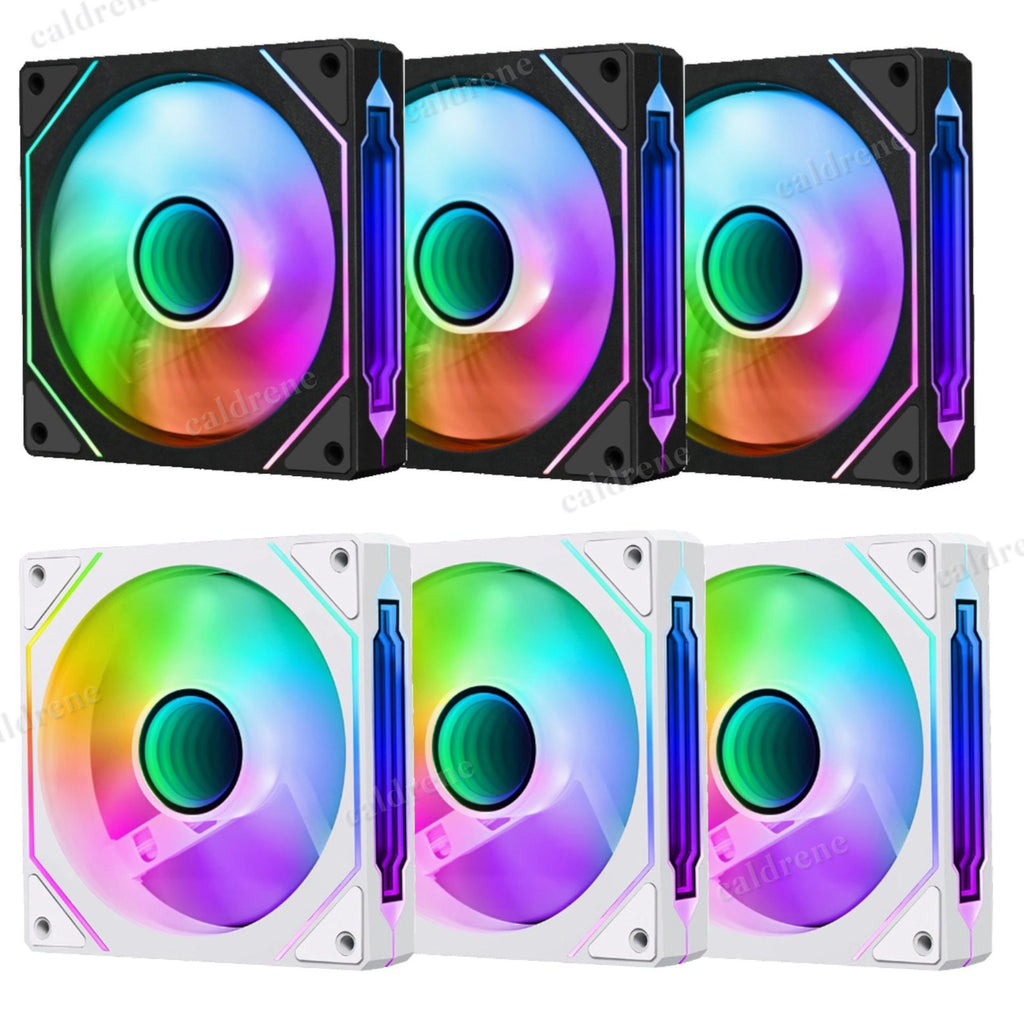 120mm ARGB PWM Quiet PC Case Cooling Fans, 3 Pack – view 4