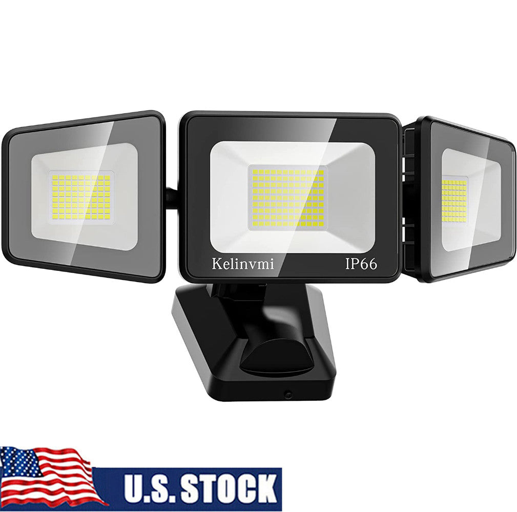 120W Outdoor LED Security Flood Light, 12000LM, IP66