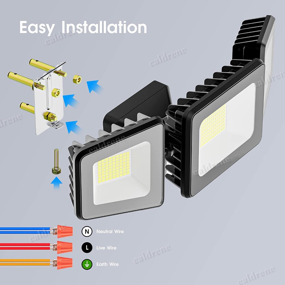 120W Outdoor LED Security Flood Light, 12000LM, IP66 – view 2