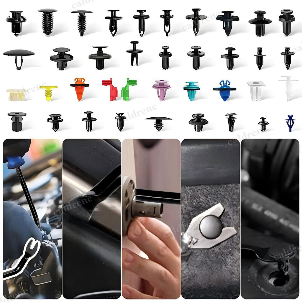 1295-Piece Car Body Trim Clips and Push Rivet Fastener Kit – view 2
