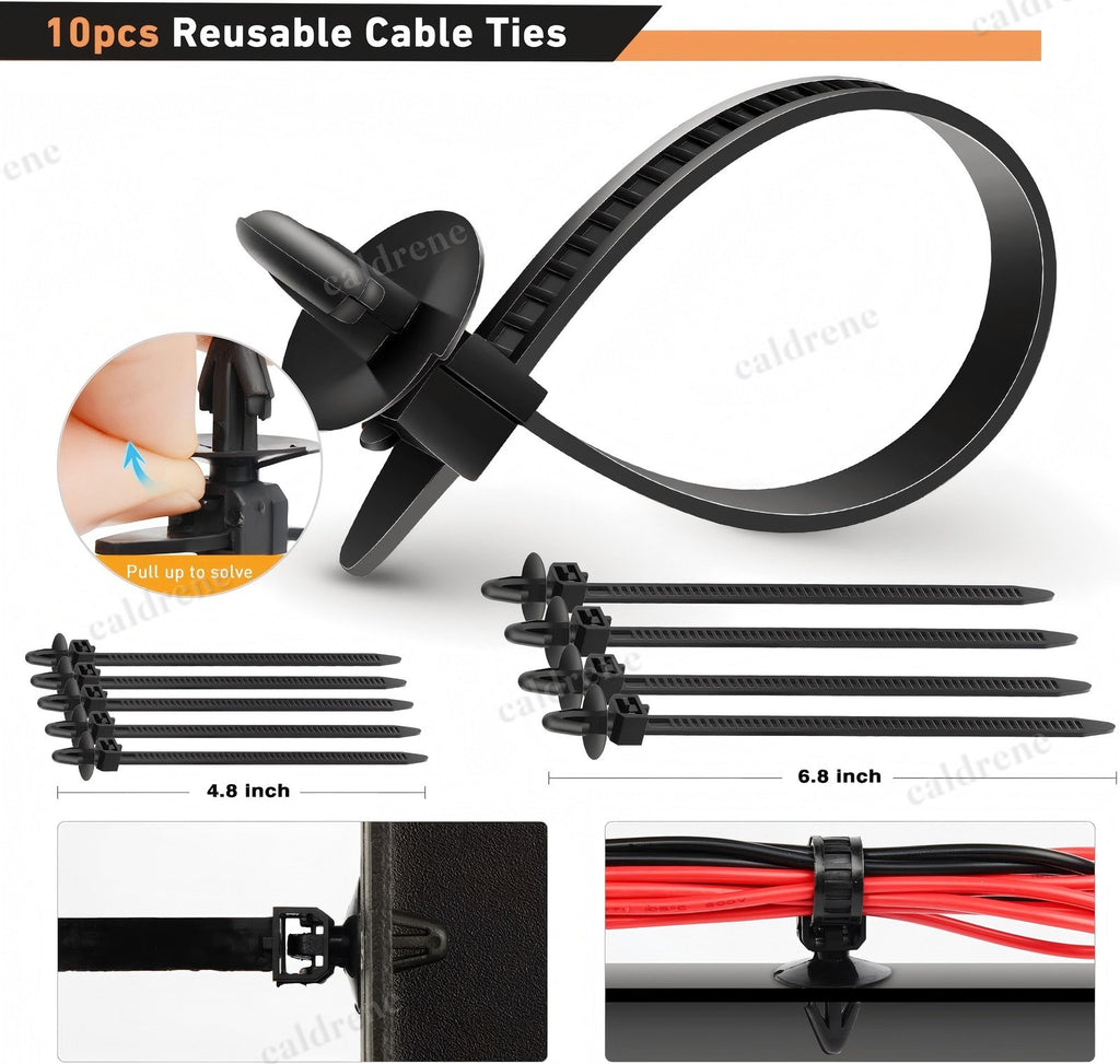 1295-Piece Car Body Trim Clips and Push Rivet Fastener Kit – view 8