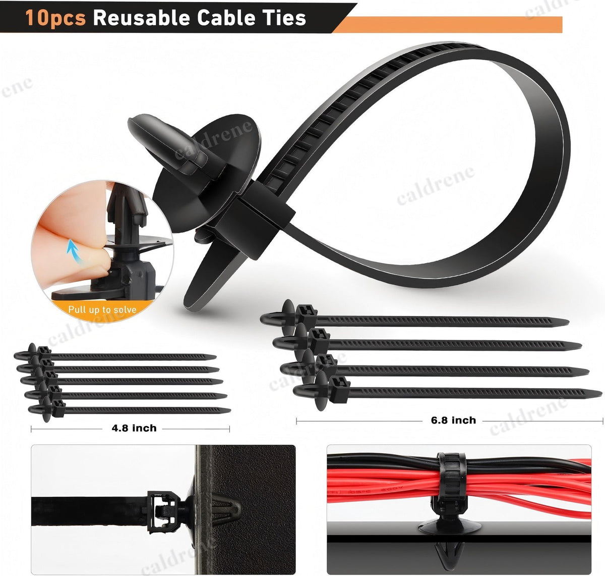 1295-Piece Car Body Trim Clips and Push Rivet Fastener Kit – view 8