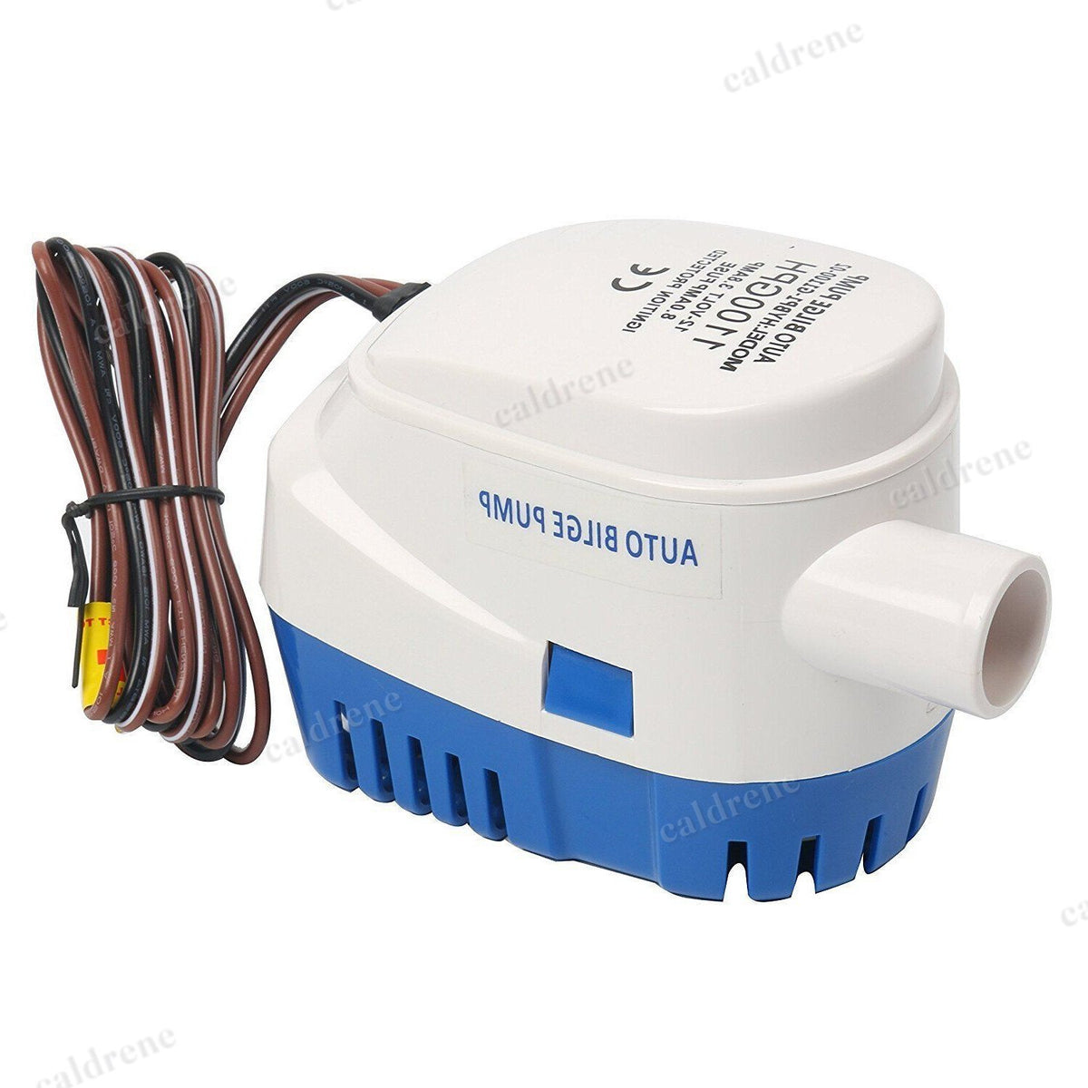 12V 1100GPH Automatic Submersible Bilge Pump with Float Switch – view 2
