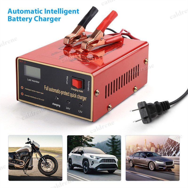 12V/24V Smart Car Battery Charger – view 4