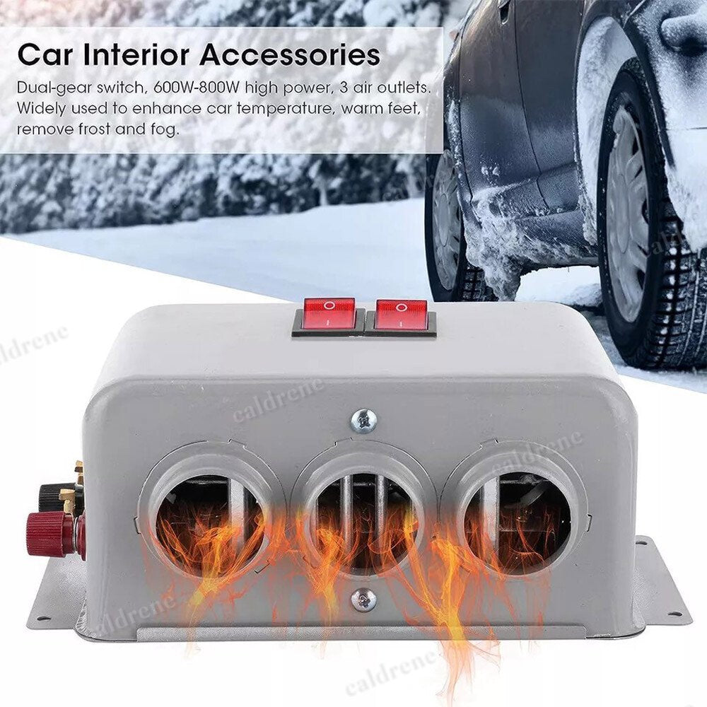 12V Car Heater and Windshield Defroster – view 3