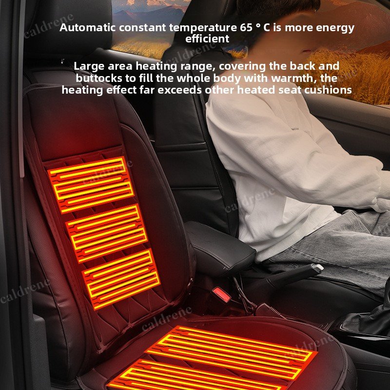 12V Fast Heated Universal Car Seat Cover Warmer – view 6