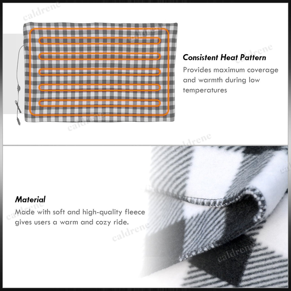 12V Heated Car Blanket – view 2