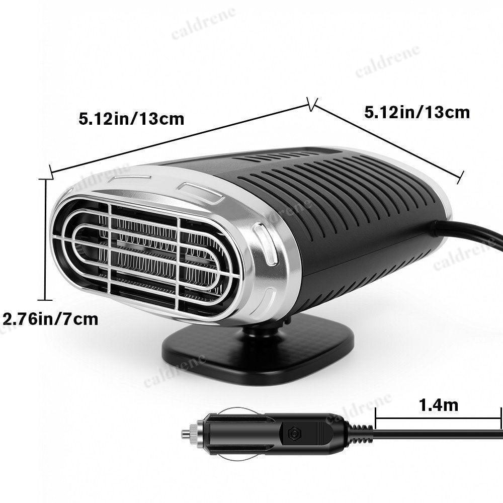 12V Portable Car Heater Defroster Fan, 2000W – view 10