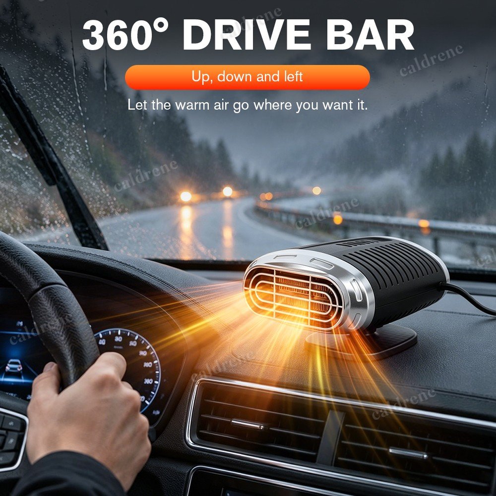 12V Portable Car Heater Fan Windshield Defroster Demister – view 5