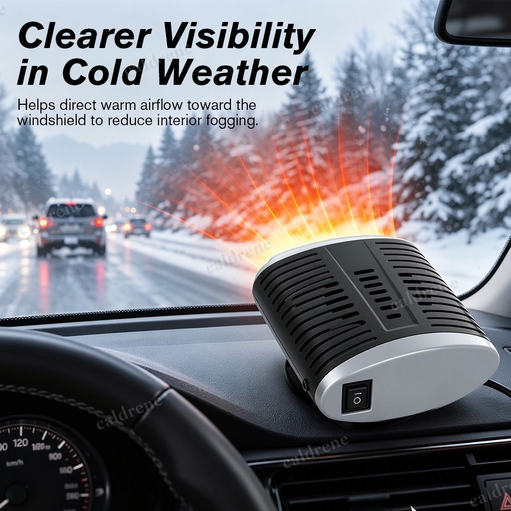 12V Portable Car Heater Fan Windshield Defroster Demister – view 8