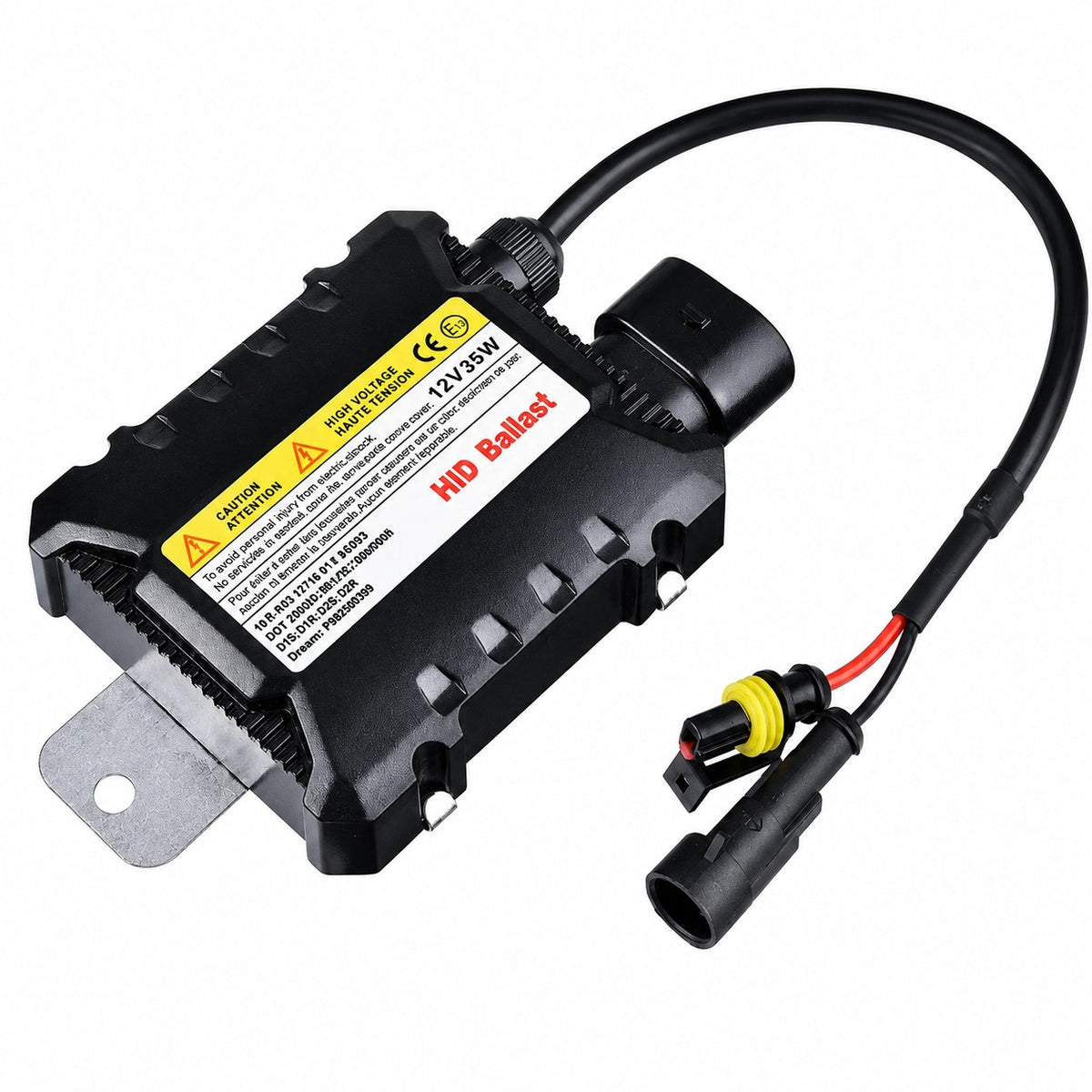 12V Slim HID Xenon Ballast for H7, H4, H1, H11 Headlights – 1pc / 35 W
