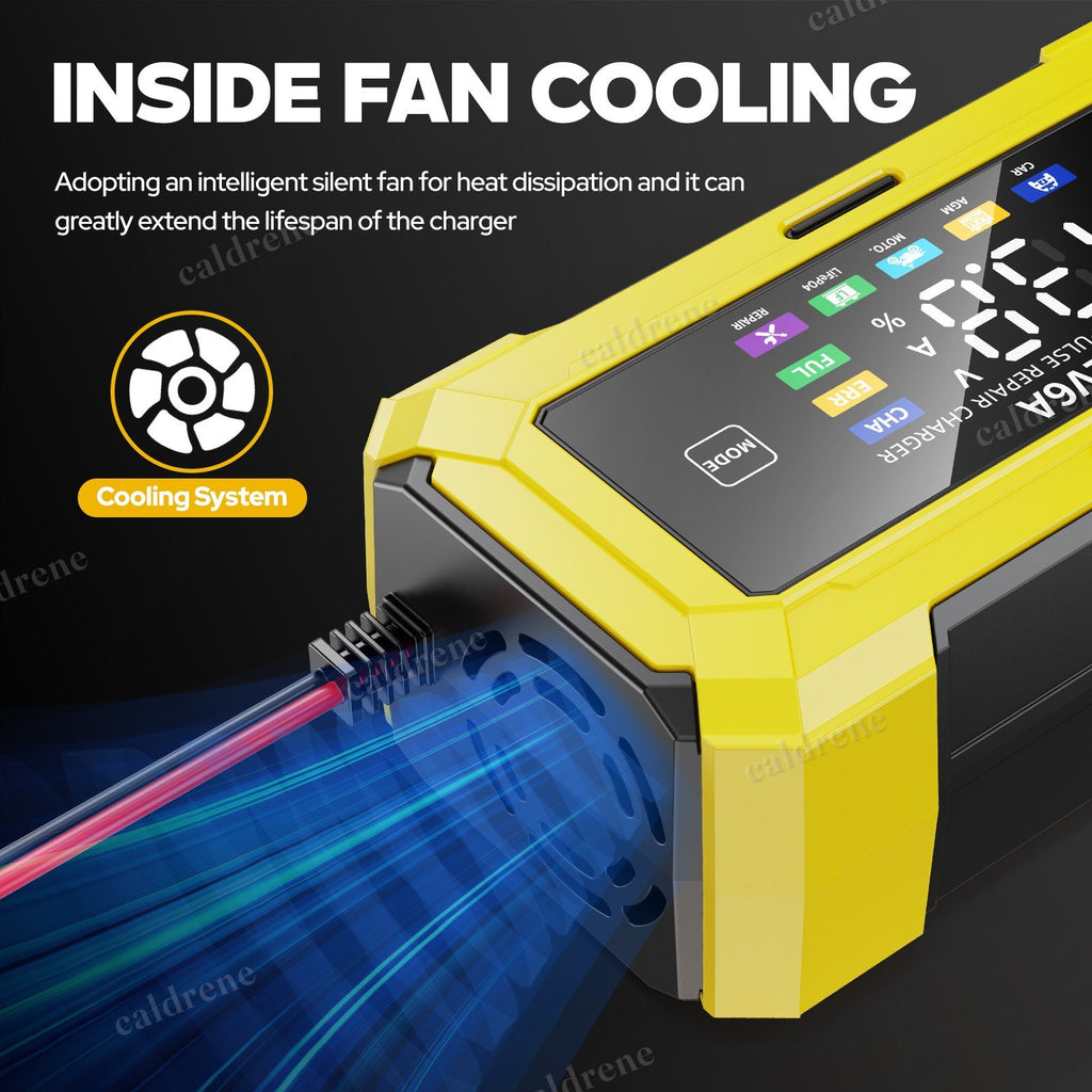 12V Smart Battery Charger Maintainer for Car and Lithium Batteries – view 5