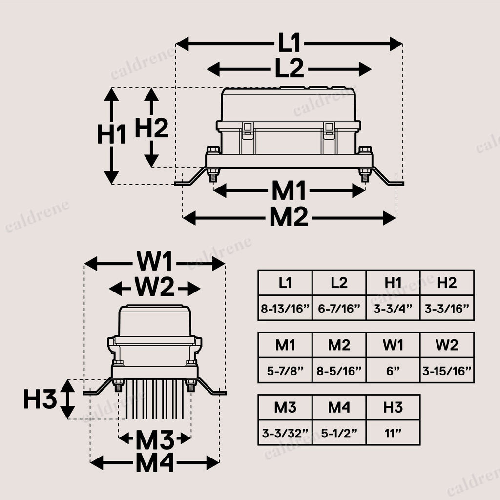 12V Waterproof 6-Way ATO Fuse Relay Box with Harness, Marine – view 7