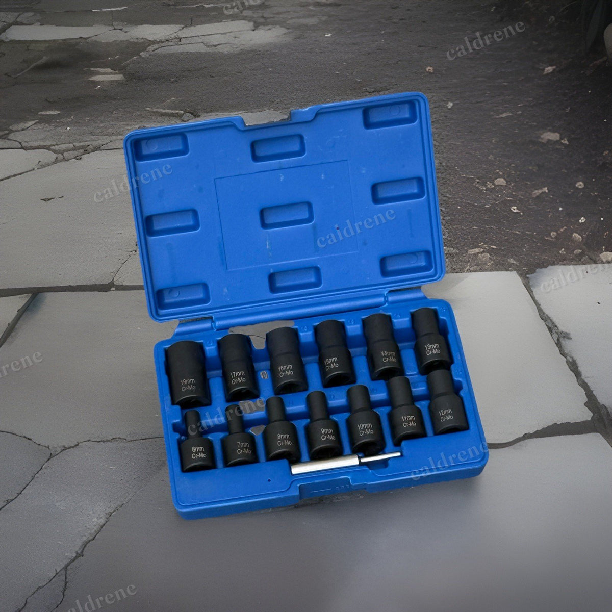 14 Piece 1/2 Inch Drive Impact Bolt and Nut Extractor Set – view 2