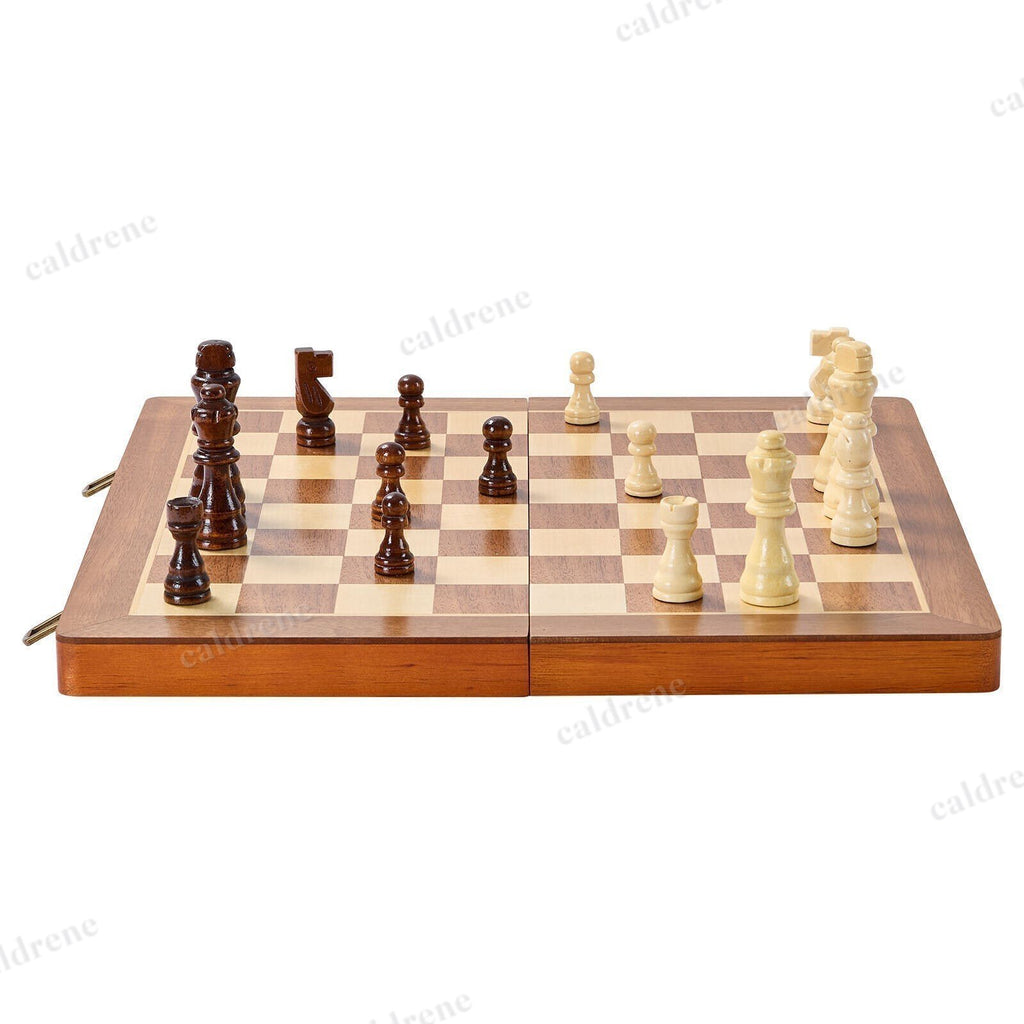 15-Inch Wooden Magnetic Chess and Checkers 2-in-1 Set – view 10