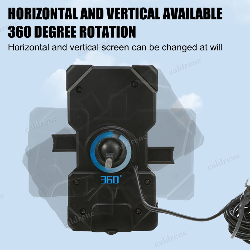 15W Wireless Charger Phone Holder Mount for Motorcycle Handlebar – view 5