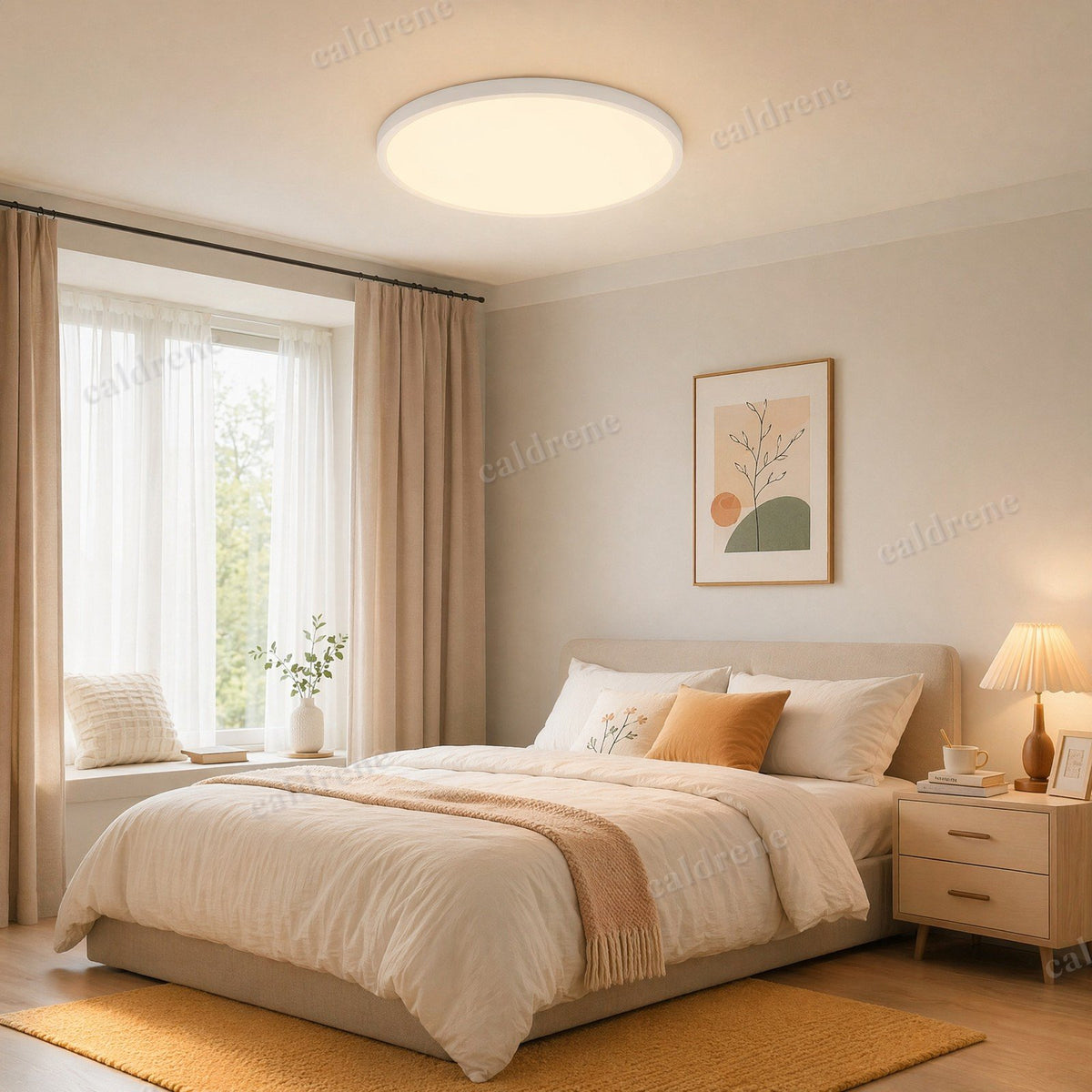 16 Inch 5CCT LED Flush Mount Ceiling Light Dimmable, 4 Pack – view 10